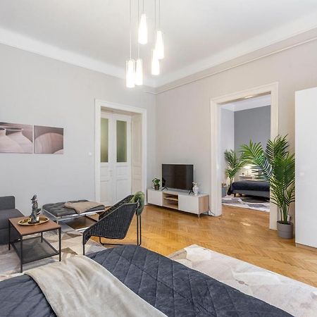 Spacious & Cozy Downtown Apartment With Balcony Budapeszt Zewnętrze zdjęcie