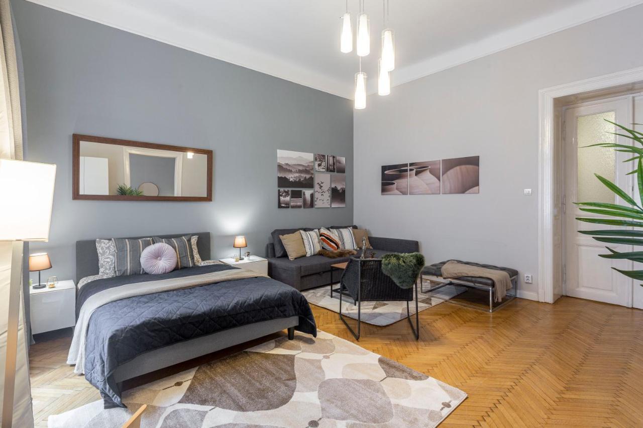 Spacious & Cozy Downtown Apartment With Balcony Budapeszt Zewnętrze zdjęcie